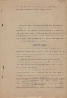 1941 - Veterinária (Chefe do Departamento)