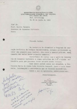Programa de Educação Artística do Coluni - 1990