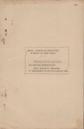 1947 - Silvicultura (Chefe de Departamento)