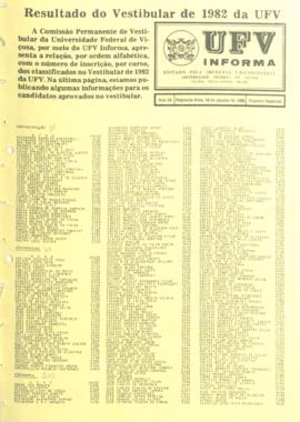 Edição Especial - Vestibular (Janeiro)