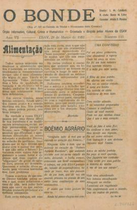 O Bonde - Edição 110 de 29/03/1952