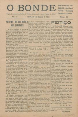 O Bonde - Edição 36 de 26/10/1946