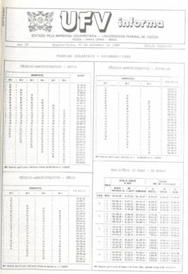 Edição Especial - Tabela Salarial (Dezembro)