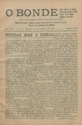 O Bonde - Edição 199 de 16/10/1958