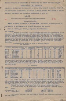 1937 - Agronomia (Chefe do Departamento)